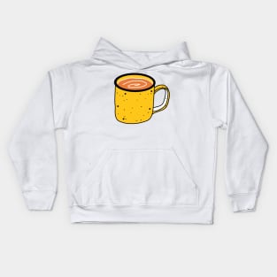 Camping Mug Kids Hoodie